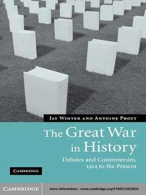 cover image of The Great War in History